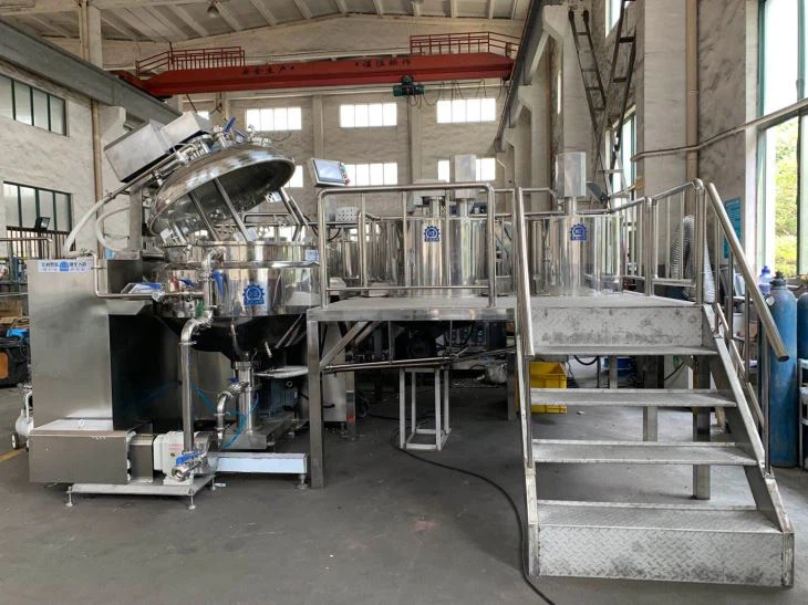 Cheese Vacuum Emulsifying Mixer