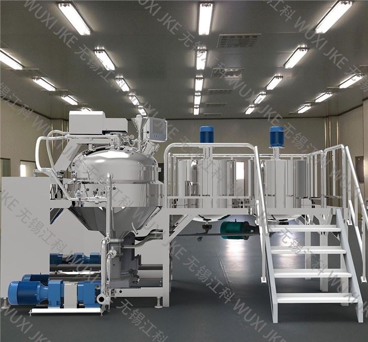 JPS250 Salad Mixing System,oil Vinegar Making Machine,emulsifying Homogenizer
