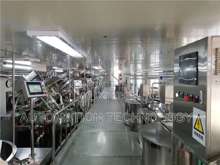 JPS250 Salad Mixing System,oil Vinegar Making Machine,emulsifying Homogenizer