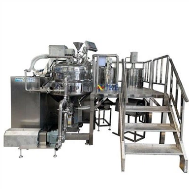 Dampfheizung Vakuummischer Homogenisator