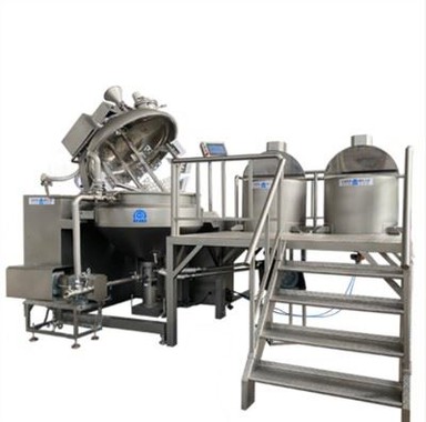 Vakuumhomogene Emulgiermaschine